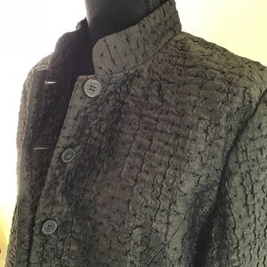 Coldwater Creek Glimmer Peplum Jacket